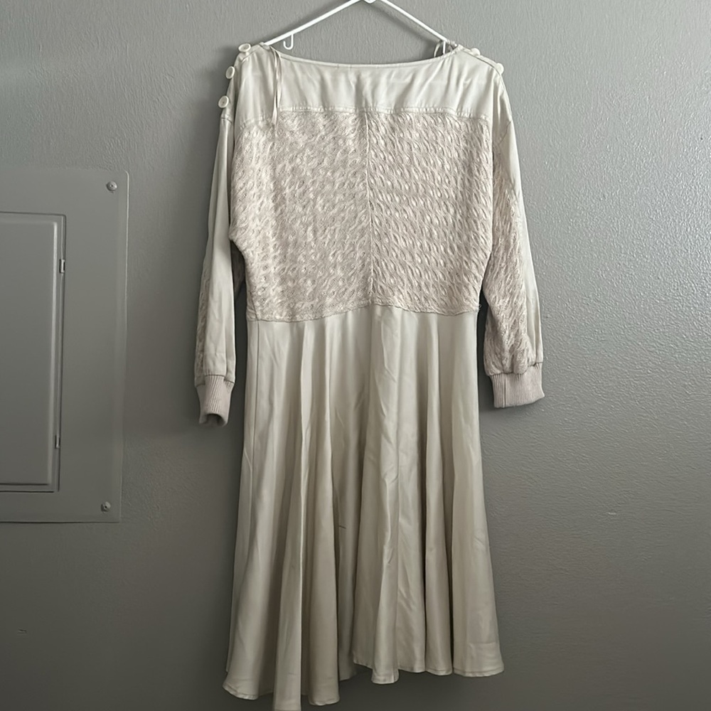 NWT Anthropologie Holding Horses Noa Dolman Dress in Tan M - Picture 9 of 11